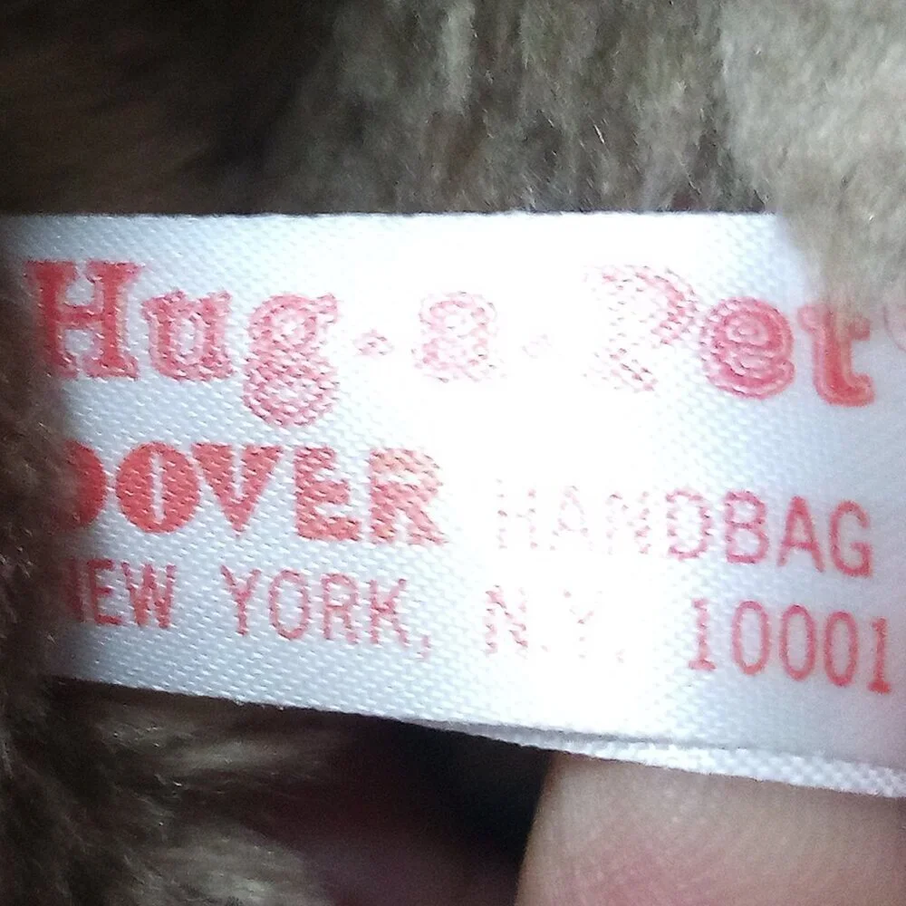 Vintage 80s Dover Handbag Hug-a-Pet Koala Bear Backpack